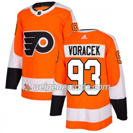 Herren Eishockey Philadelphia Flyers Trikot Jakub Voracek 93 Adidas 2017-2018 Orange Authentic